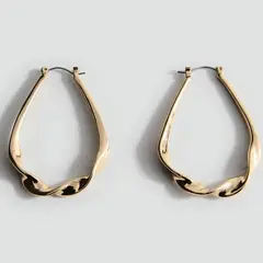 MANGO - Aros Twisted Mujer