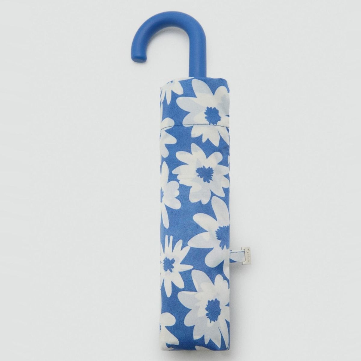 MANGO - Paraguas Estampado Flores Mujer Mango