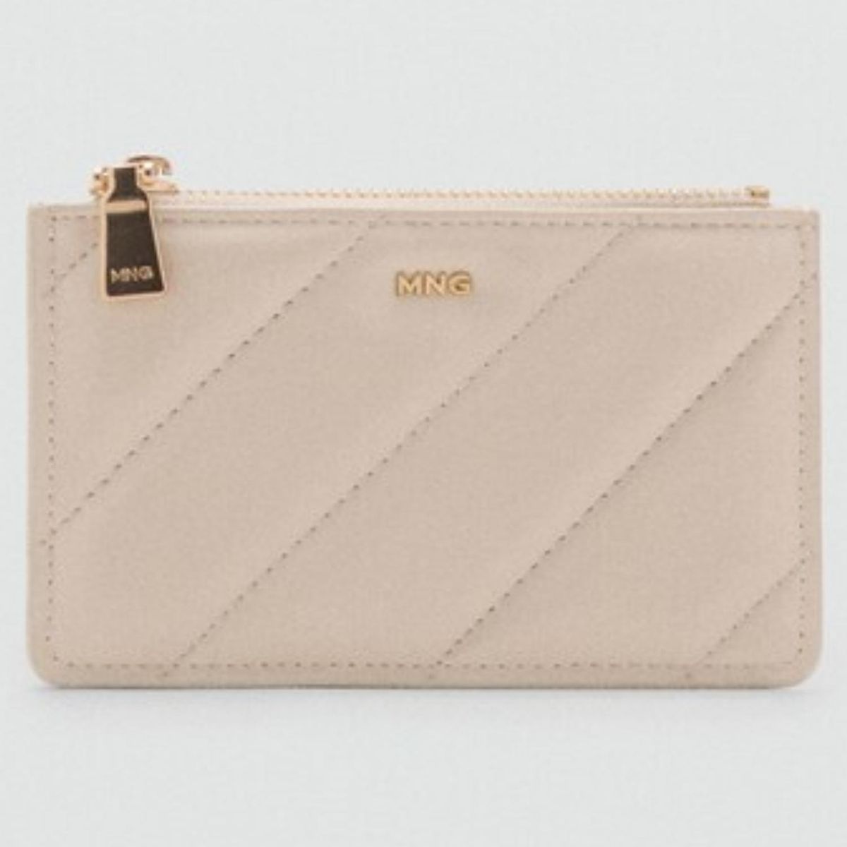 MANGO - Monedero Pequeño Acolchado Mujer Mango