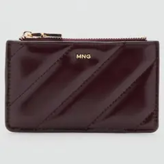 MANGO - Monedero Pequeño Acolchado Mujer