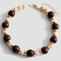 Collar Bolas Combinado Mujer