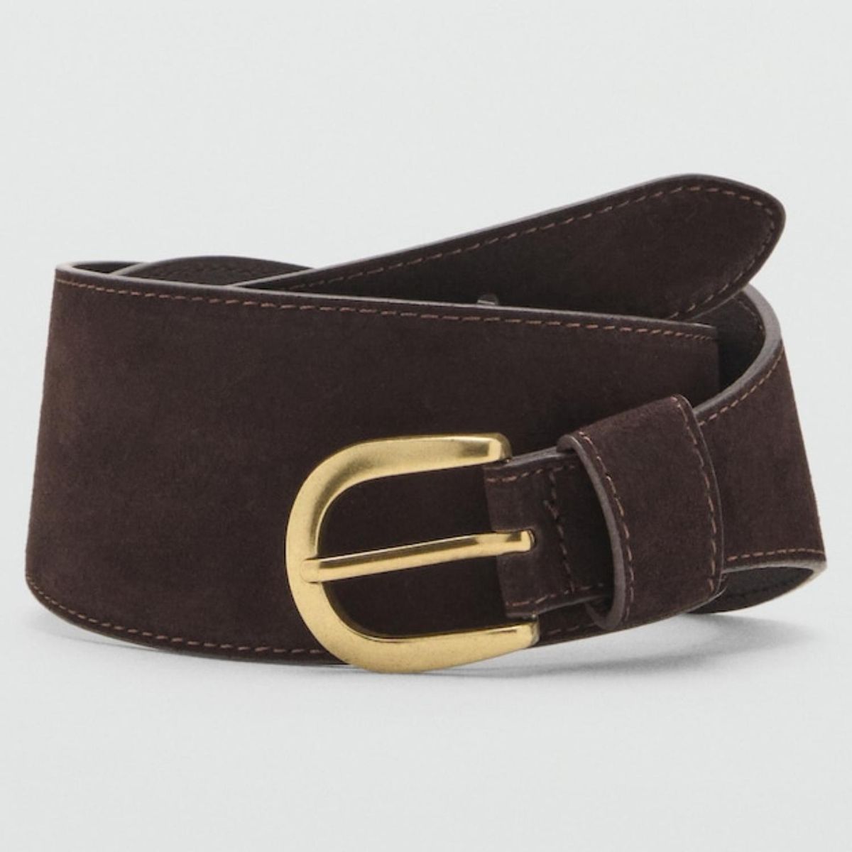 MANGO - Cinturón Fajín Serraje Mujer Mango