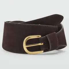 MANGO - Cinturón Fajín Serraje Mujer