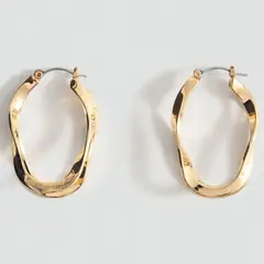 MANGO - Aros Irregulares Mujer