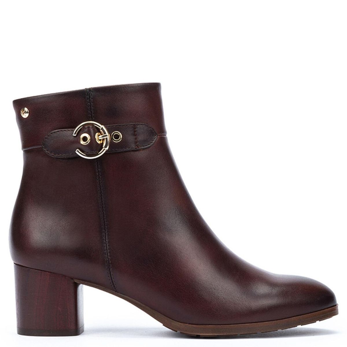 PIKOLINOS - Botín Mujer Cuero Café Pikolinos