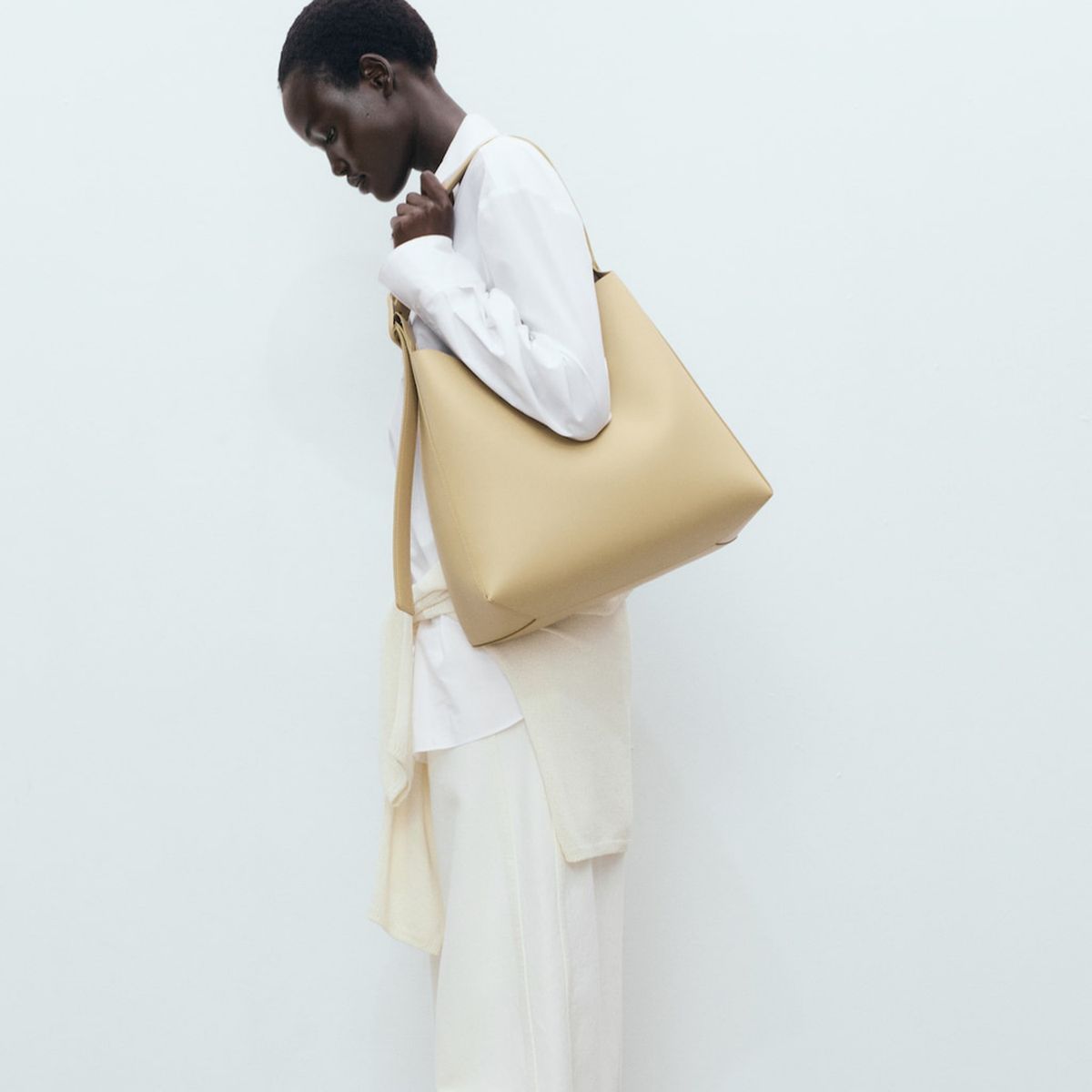 MANGO - Botín Mujer Cuero Café Mango