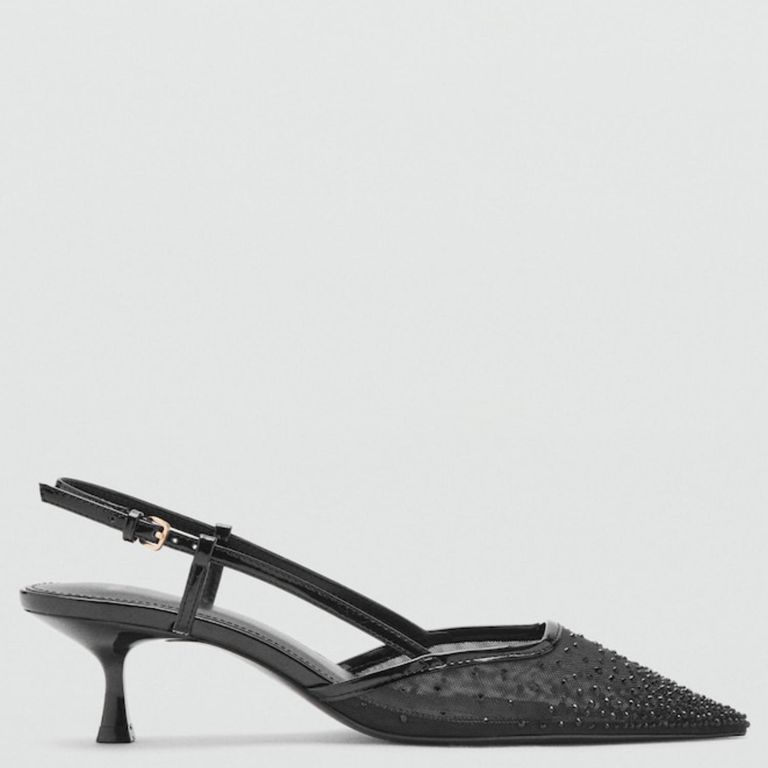 MANGO Zapato Casual Mujer Negro