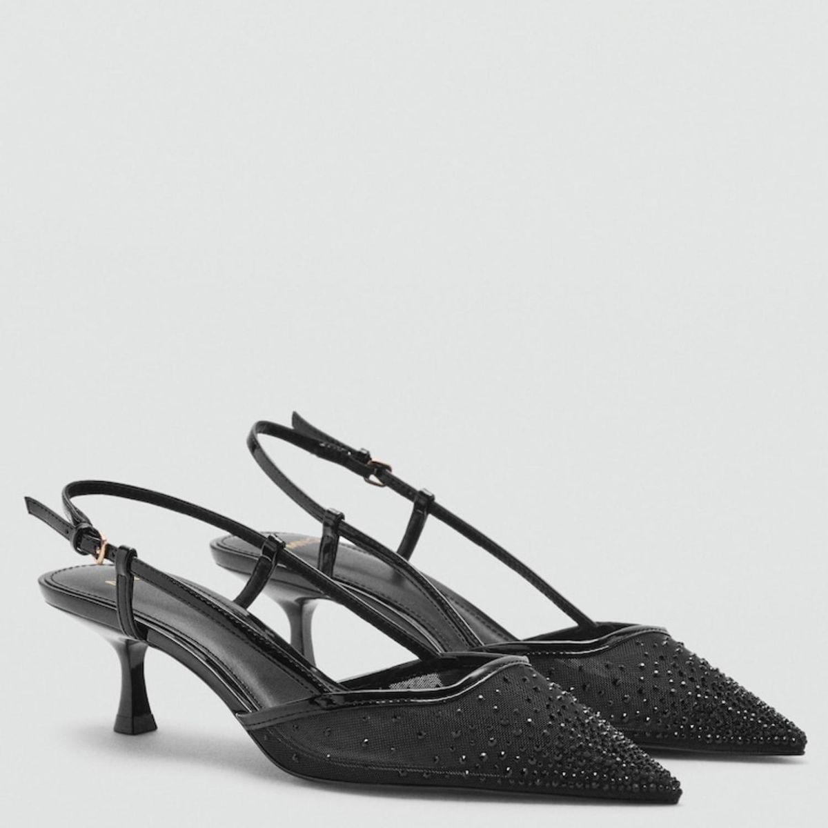 MANGO - Zapato Casual Mujer Negro Mango