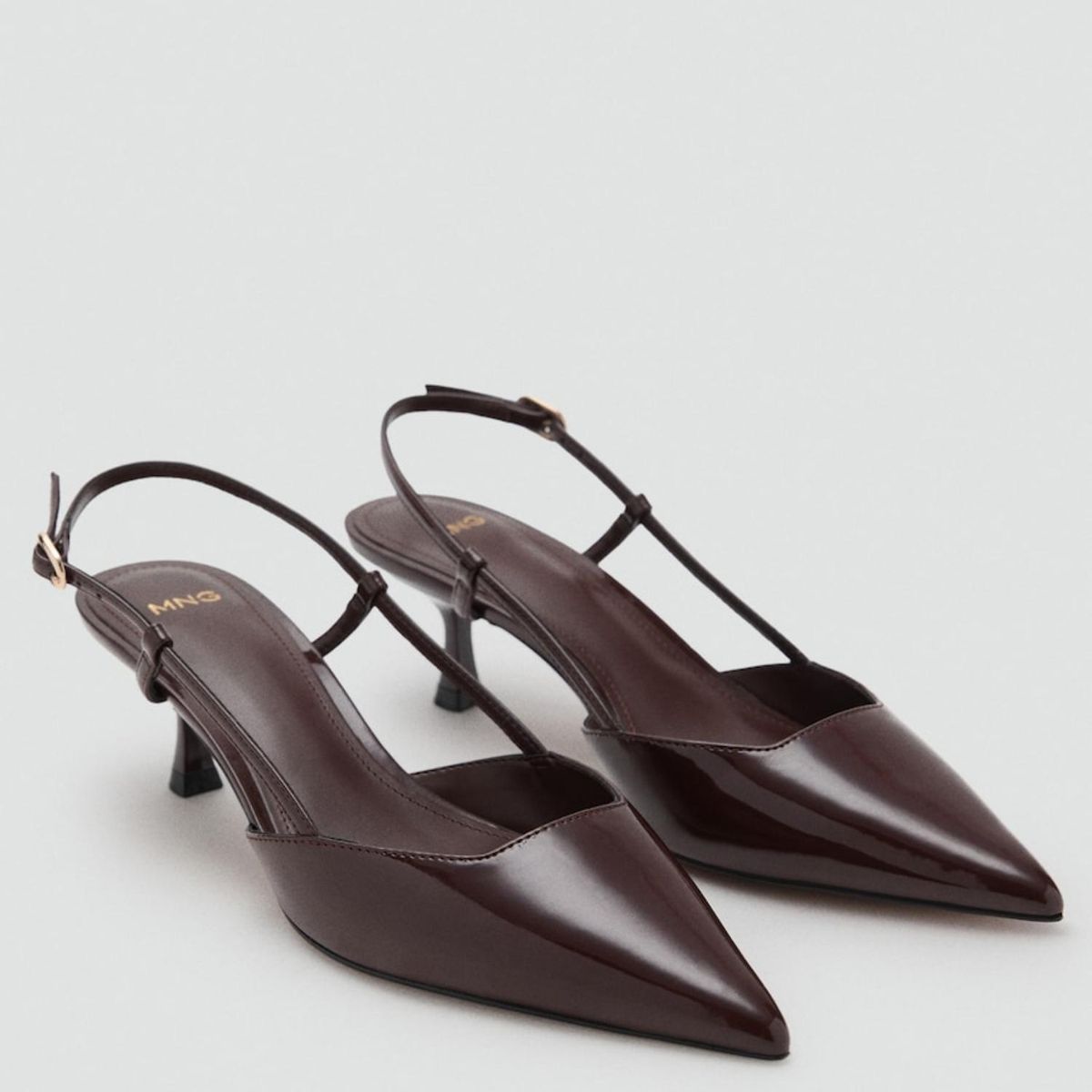 MANGO - Zapato Casual Mujer Café Mango