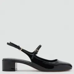MANGO - Zapato Casual Mujer Negro