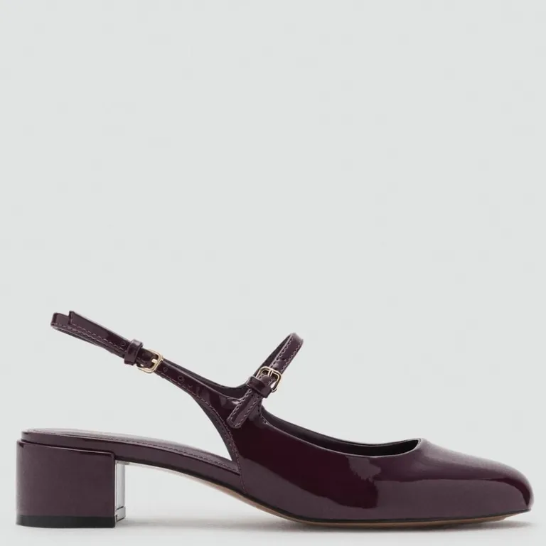 Zapato Casual Mujer Burdeo