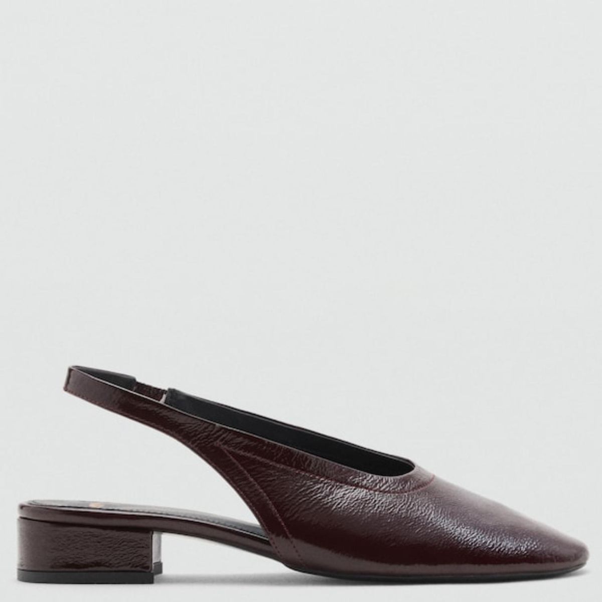 MANGO - Zapato Casual Mujer Cuero Rojo Mango