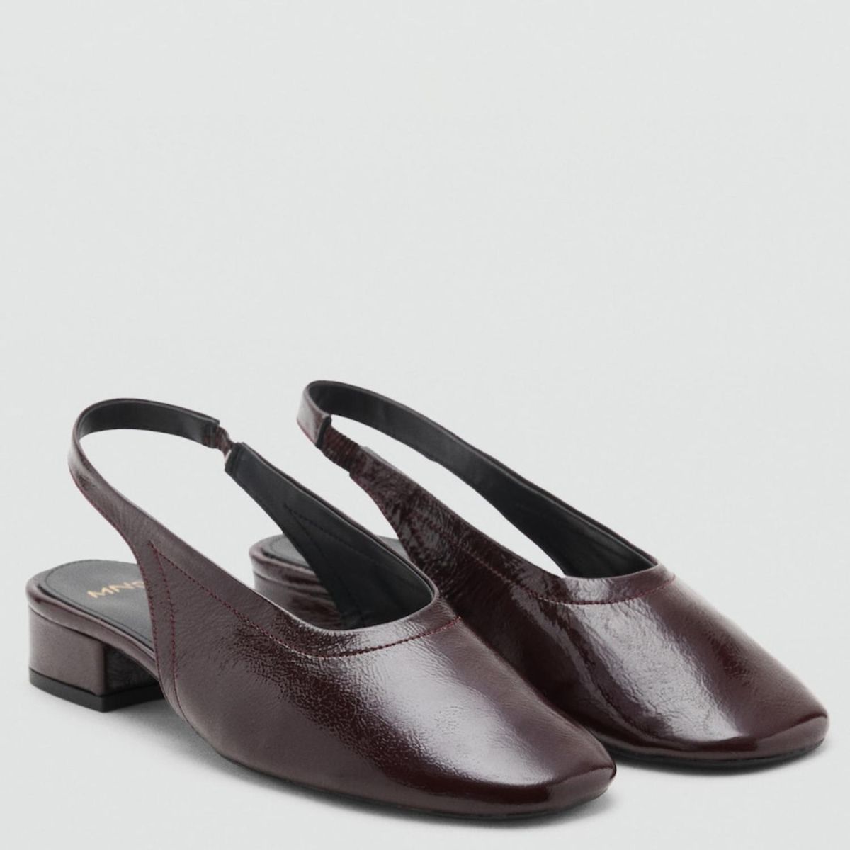 MANGO - Zapato Casual Mujer Cuero Rojo Mango