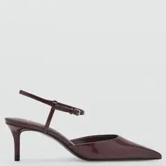 MANGO - Zapato Casual Mujer Burdeo