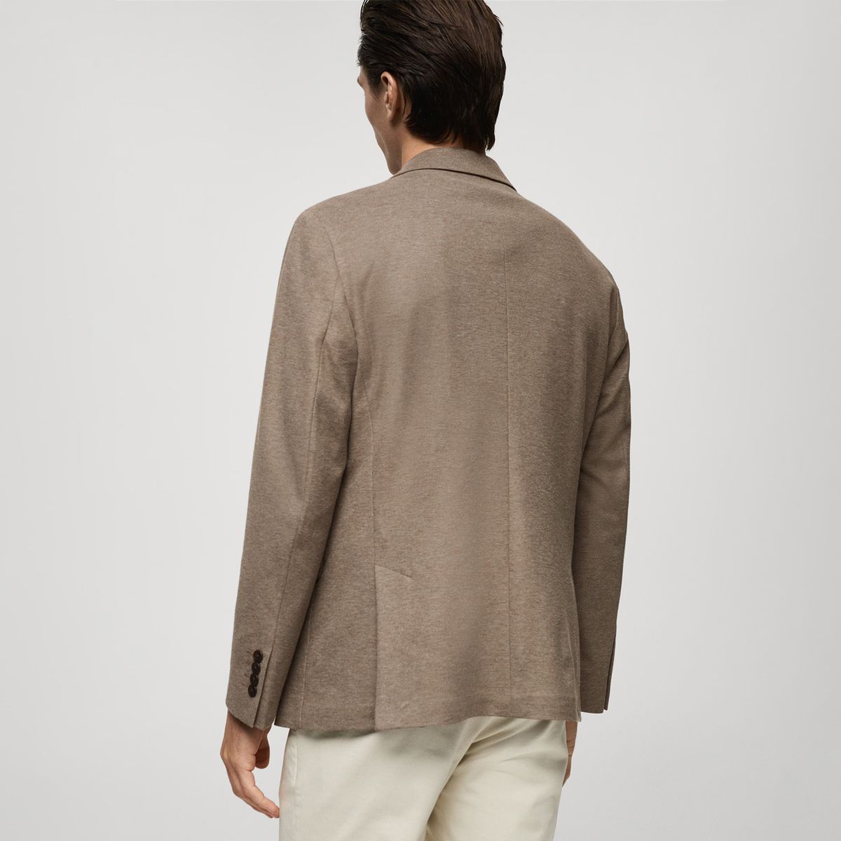 MANGO MAN - Chaqueta Slim Fit Algodón Hombre Mango Man