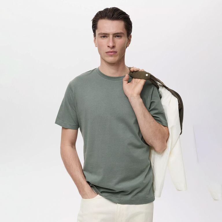 Polera Slim Fit 100% Algodón Hombre