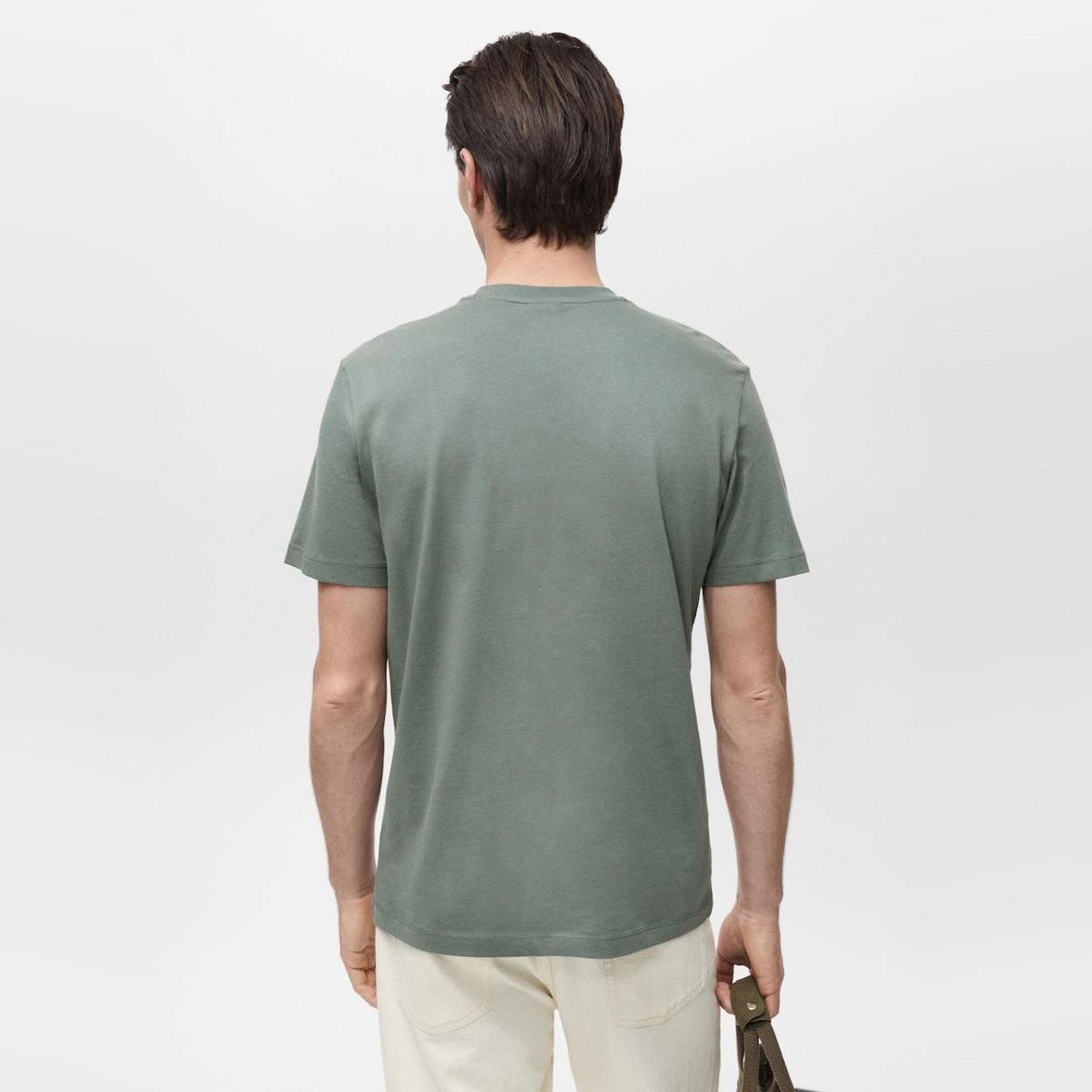 MANGO MAN - Polera Slim Fit 100% Algodón Hombre Mango Man