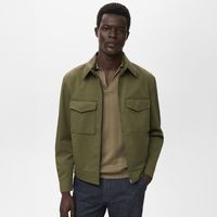 Chaqueta Algodón Bolsillos Hombre