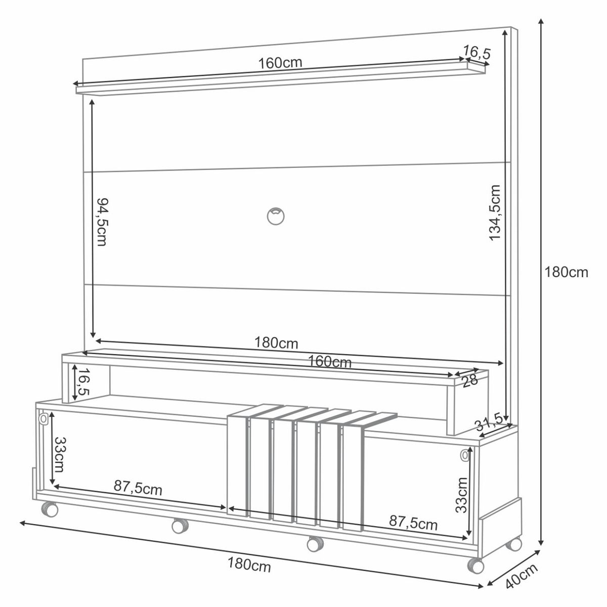 MICA - Home Amberes Tv 75" 1.8 Mica