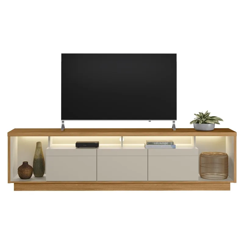 MICA - Rack Estoril Tv 75" 2.2 Con Luz Led Mica