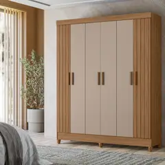 MICA - Clóset Palermo 6 Puertas 2 Cajones Basement Home