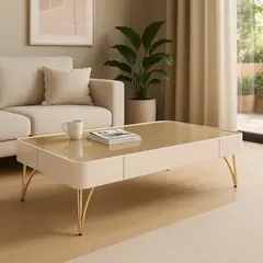 MICA - Mesa De Centro Doncella Champagne