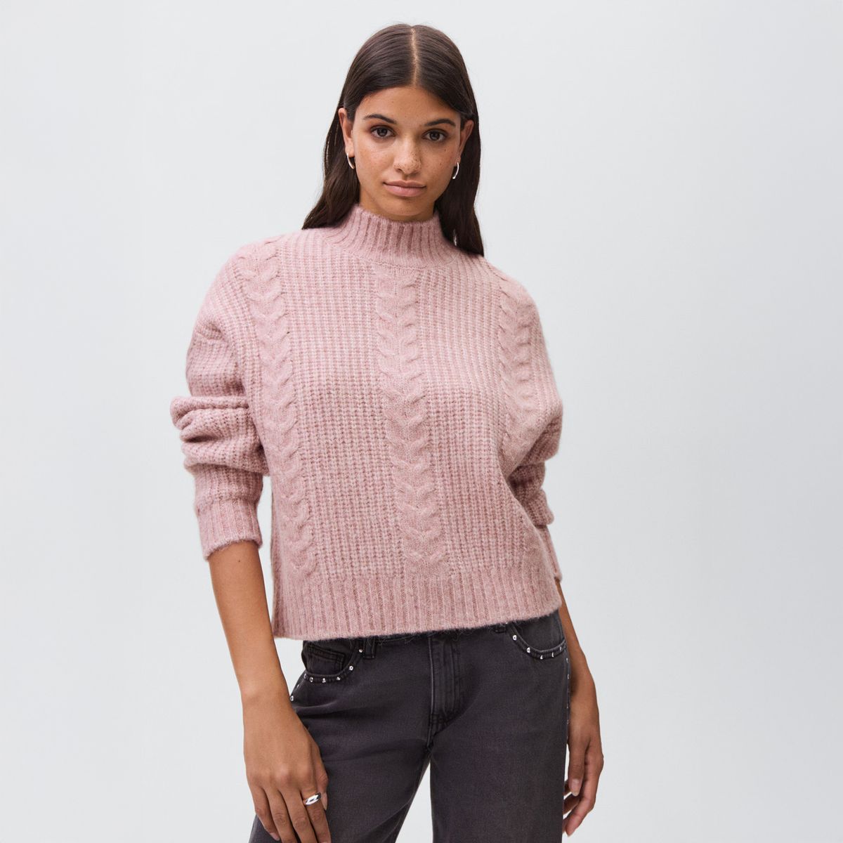 MANGO TEEN - Sweater Punto Textura Mujer Mango Teen