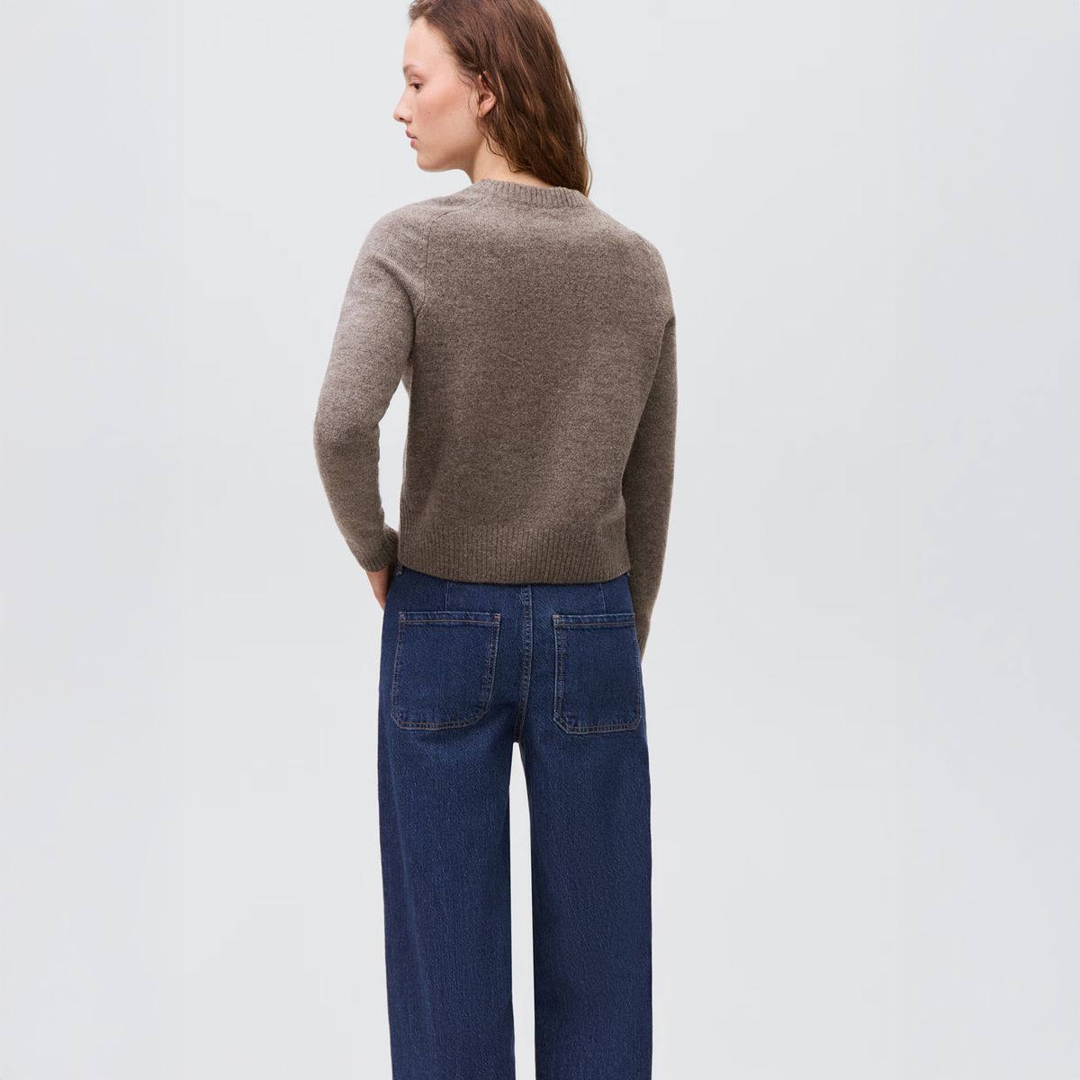 MANGO TEEN - Sweater Punto Tachuelas Mujer Mango Teen