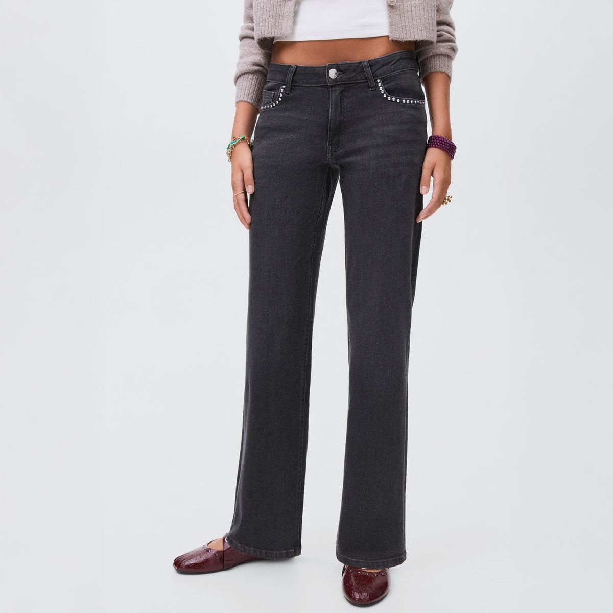 MANGO TEEN - Jeans Straight Mujer Mango Teen