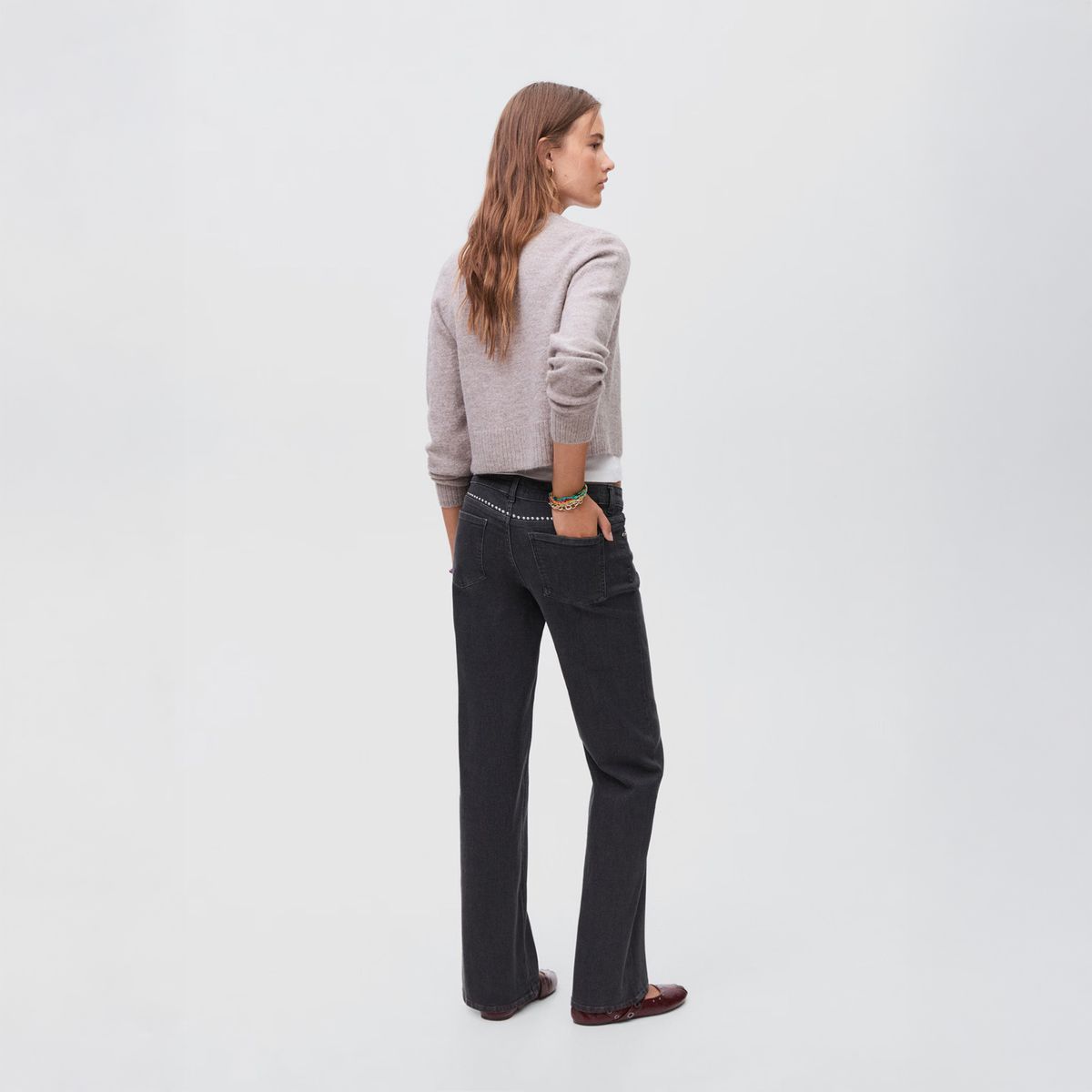 MANGO TEEN - Jeans Straight Mujer Mango Teen