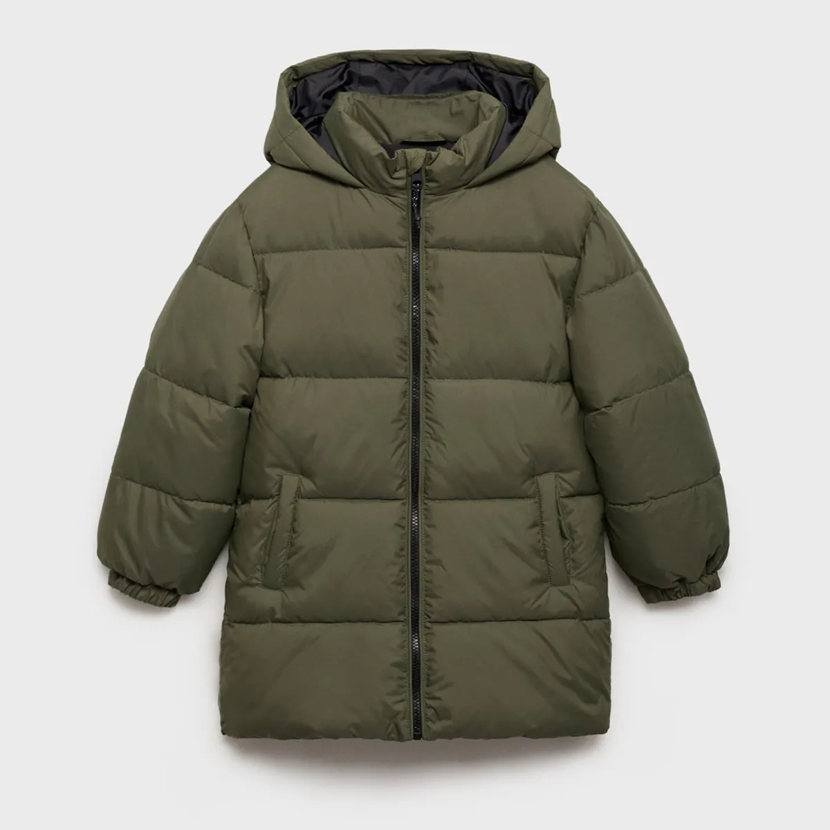 MANGO KIDS - Abrigo Largo Forro Acolchado Niño Mango