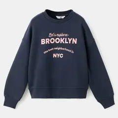 MANGO KIDS - Polerón Algodón Estampada Niña Mango