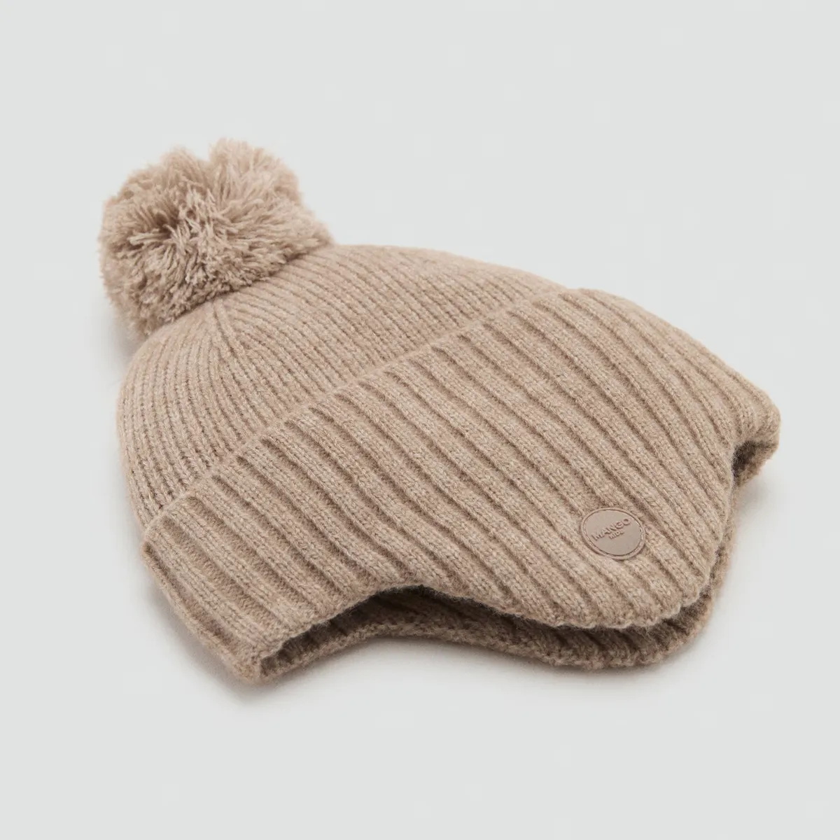 MANGO KIDS - Gorro Punto Borla Niño Mango Kids