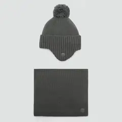 MANGO KIDS - Gorro Punto Orejeras Niño