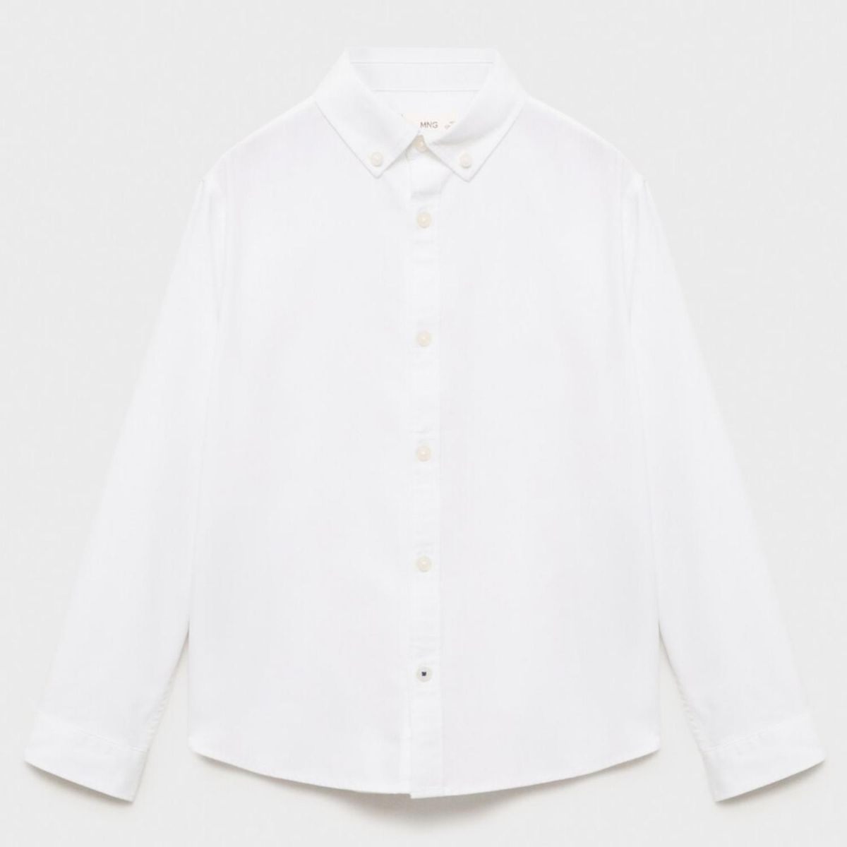 MANGO KIDS - Camisa Slim Fit Oxford  Niño Mango Kids