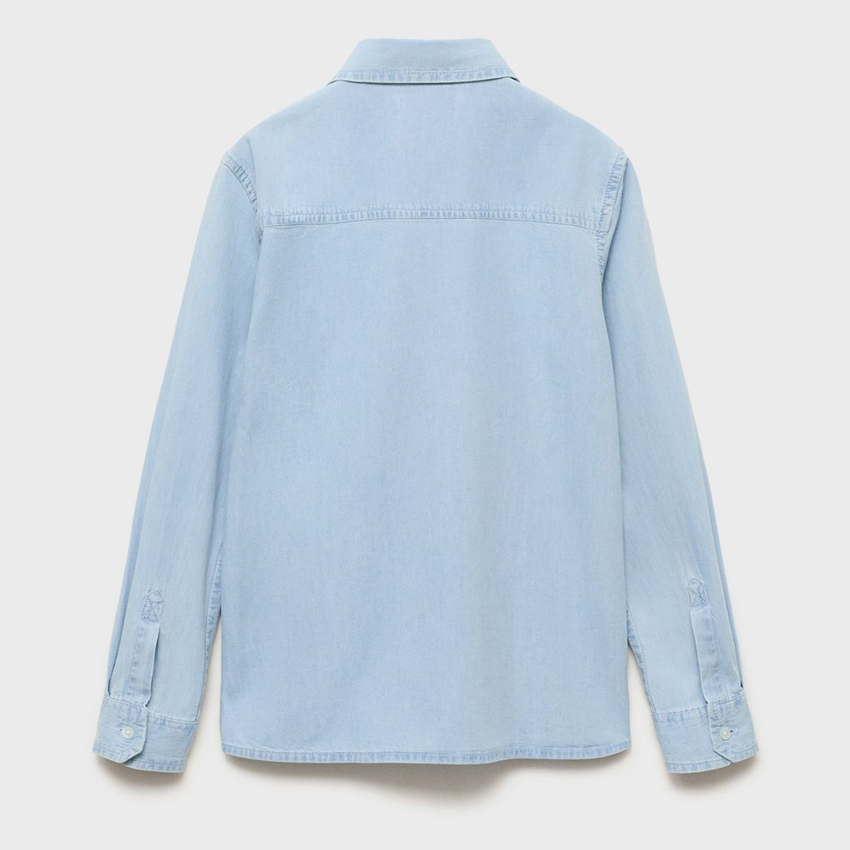 MANGO KIDS - Camisa Denim Algodón  Niño Mango Kids