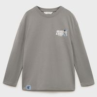 Polera Estampada Algodón Niño