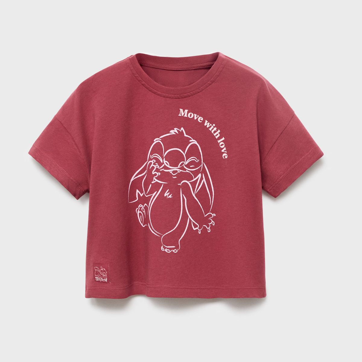 MANGO KIDS - Polera Lilo Y Stitch Niña Mango Kids