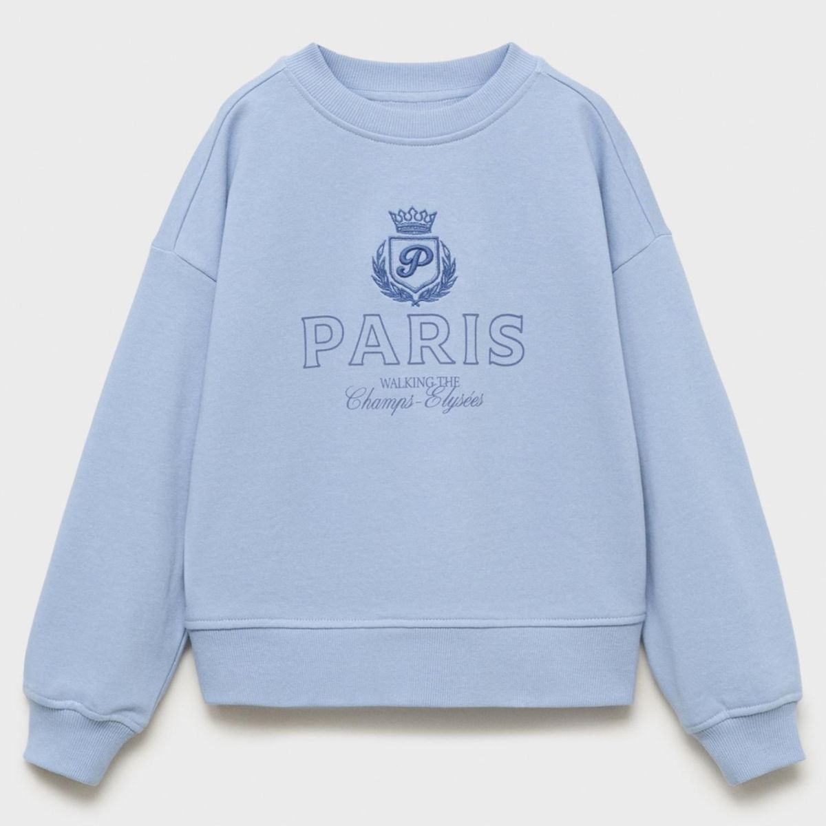 MANGO KIDS - Polerón Bordada Estampada Niña Mango Kids