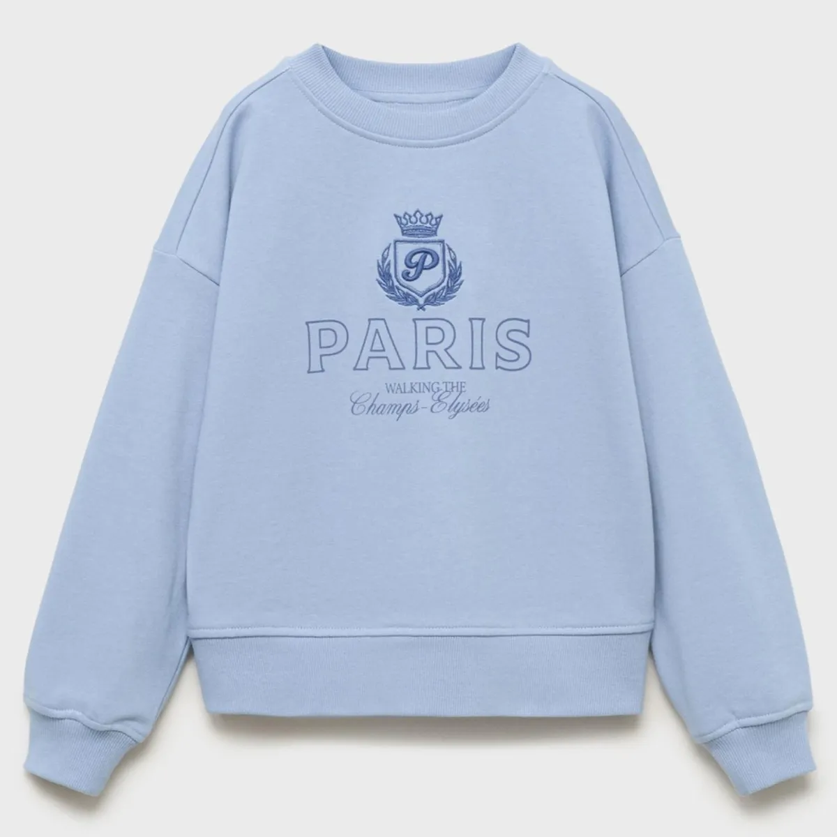 MANGO KIDS - Polerón Bordada Estampada Niña Mango Kids