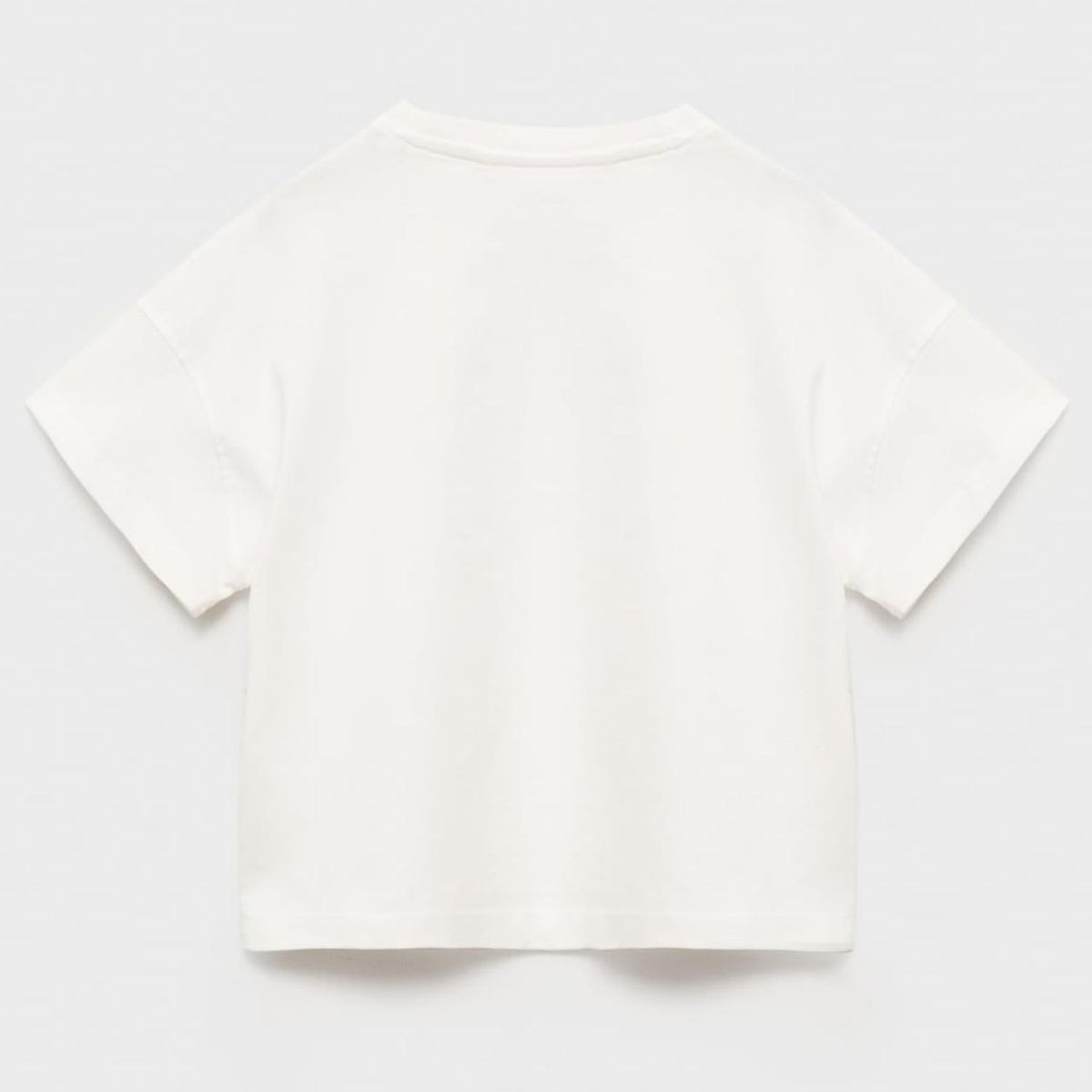 MANGO KIDS - Polera Estampada Manga Corta Niña Mango Kids