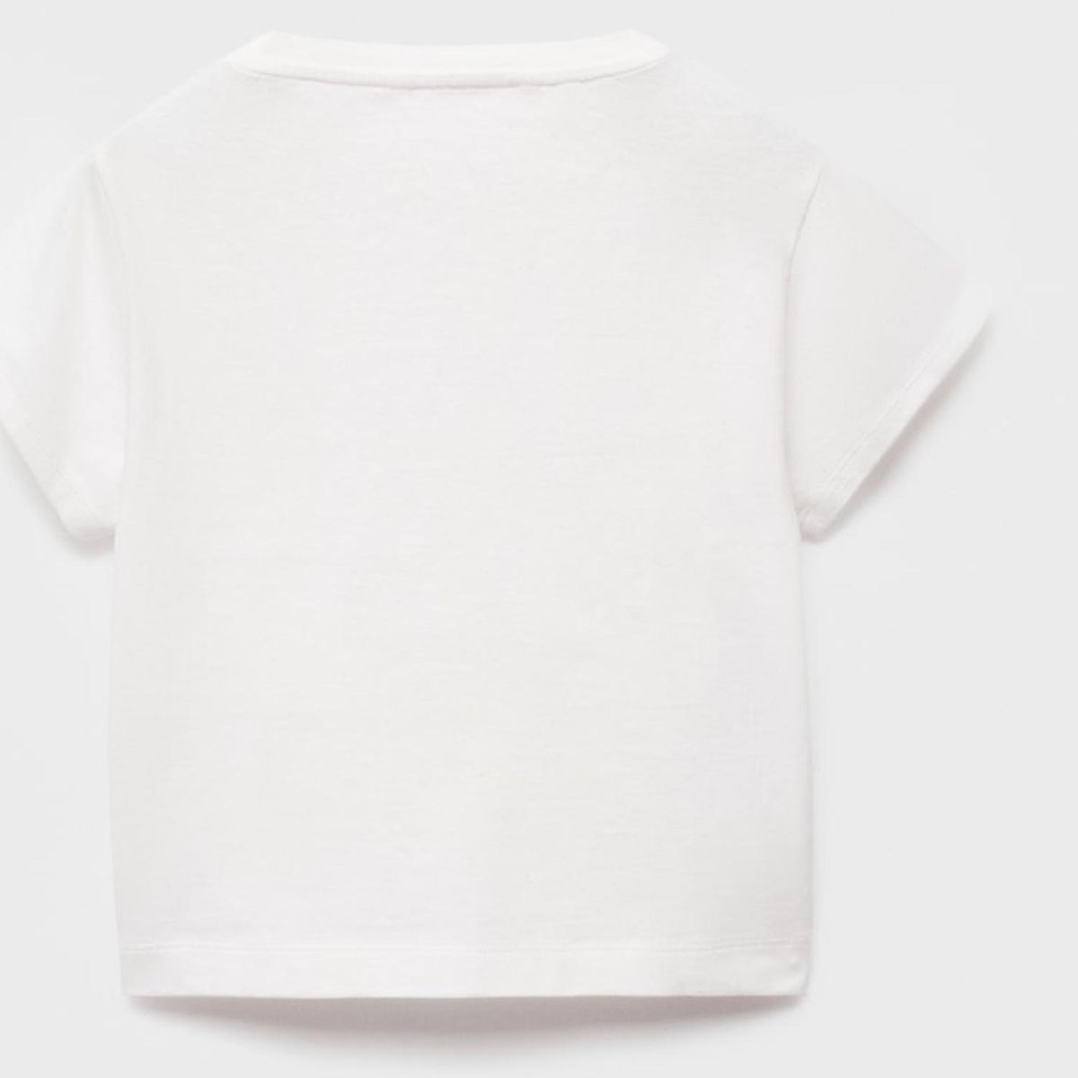 MANGO KIDS - Polera Estampada Manga Corta Niña Mango Kids