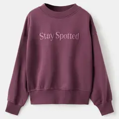 MANGO KIDS - Polerón Algodón Estampada Niña