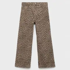 MANGO KIDS - Jeans Animal Print Niña