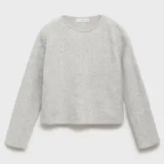 MANGO KIDS - Sweater Punto Canalé Niña