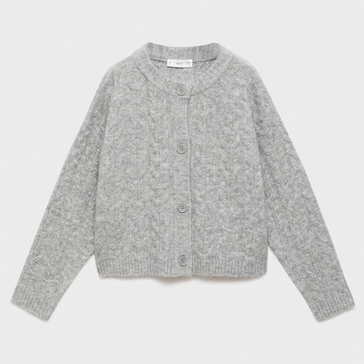MANGO KIDS - Cárdigan Punto Botones Niña Mango Kids