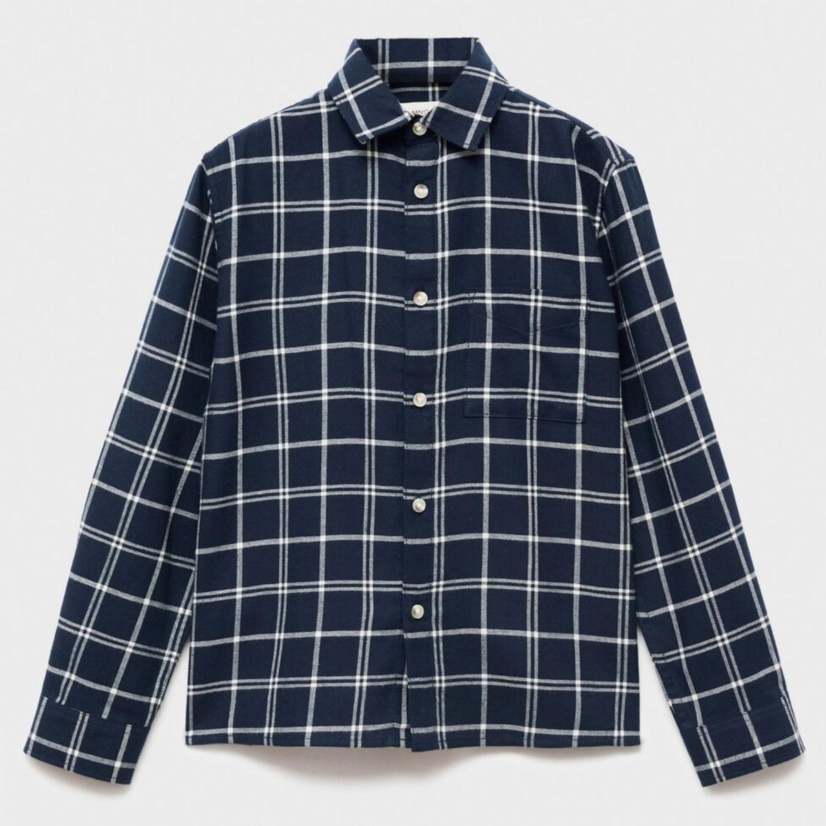 MANGO KIDS - Camisa Cuadros Algodón  Niño Mango Kids