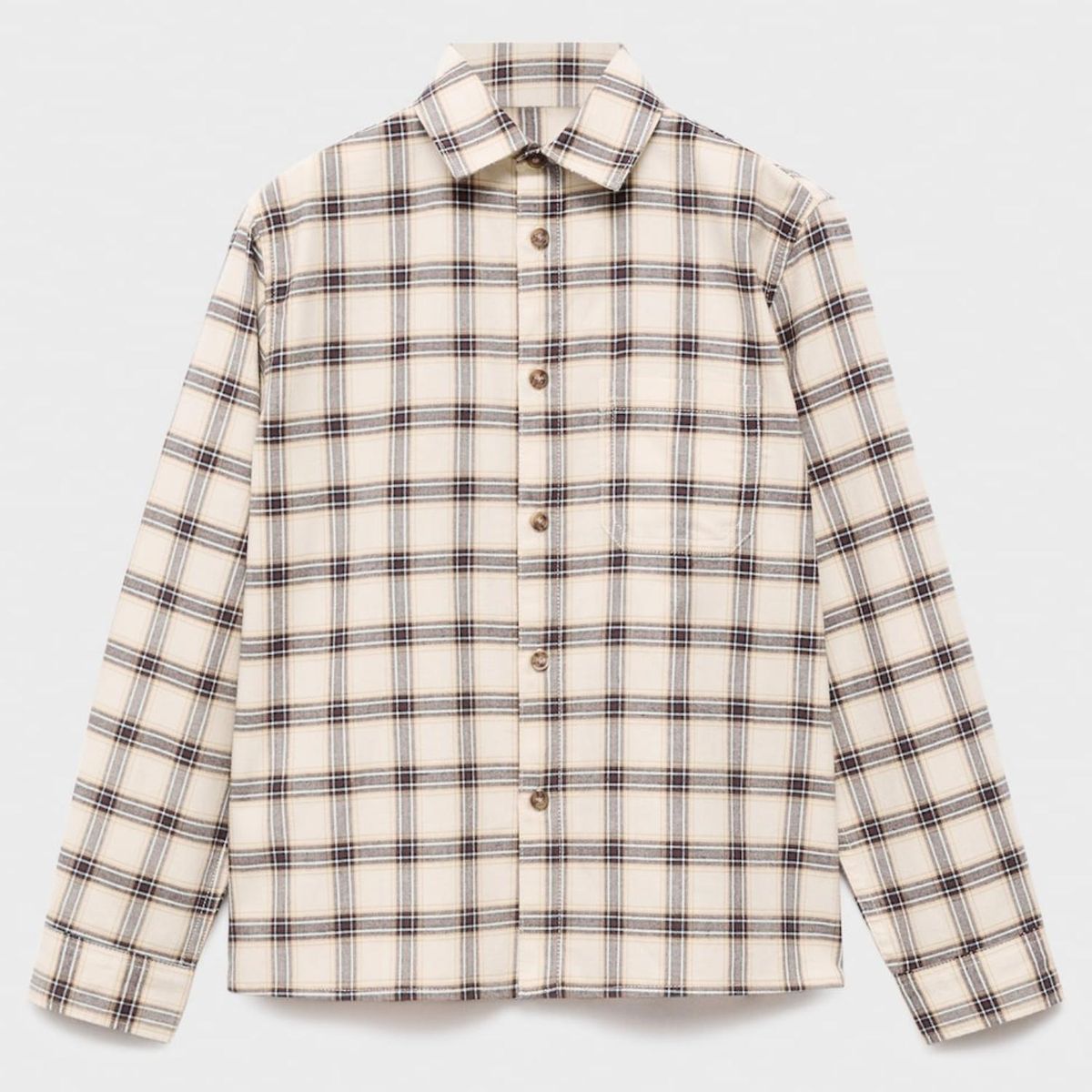 MANGO KIDS - Camisa Cuadros  Niño Mango Kids