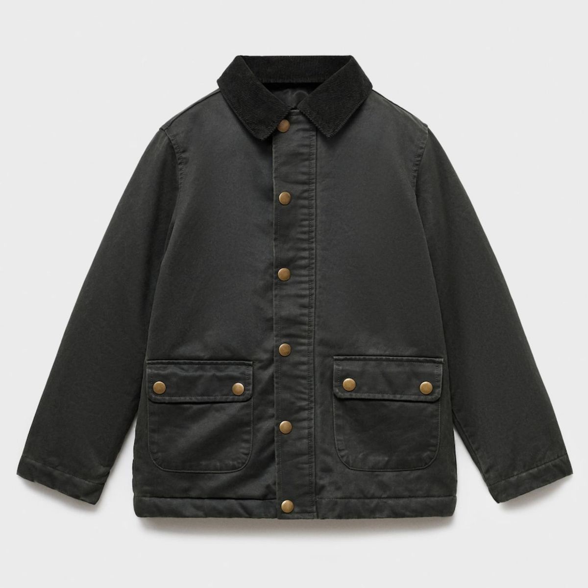 MANGO KIDS - Parka Efecto Encerado Niño Mango Kids