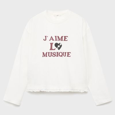 Imagen 2 del producto Polera Manga Larga Estampada Niña